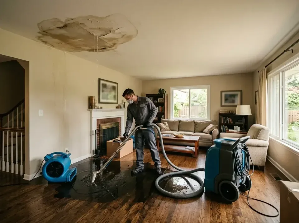 attic-pipe-burst-ceiling-drip-008 — frequently asked questions, Water Damage Restoration & Carpet Care in Lawrenceville, NJ